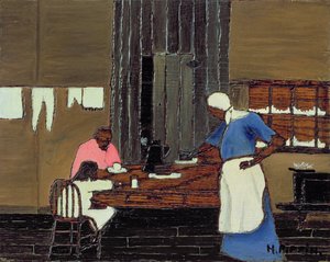 Supper Time, ca 1940 (olja på panel)