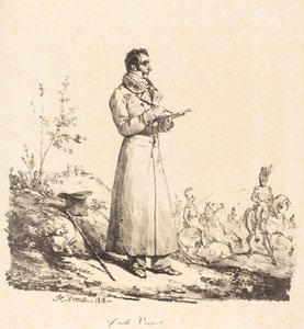 Carle Vernet, fullängd av Emile Jean Horace Vernet