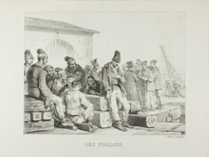 Fångar av Emile Jean Horace Vernet