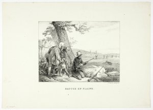 Lätt slagen av Emile Jean Horace Vernet