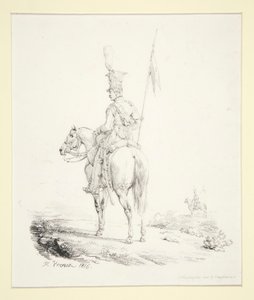 Utvald Lancer av Emile Jean Horace Vernet