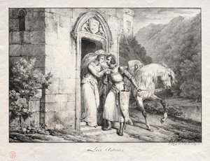 Farvälna. av Emile Jean Horace Vernet