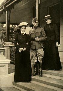 Lord Roberts och hans döttrar i Pretoria, 1900, 1901.