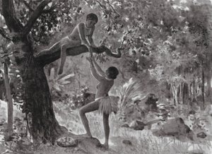 Livets tidiga morgon, Det dagliga brödet (litografi) av Horace van Ruith