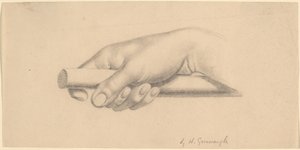 Höger Hand Håller Kort Stång av Horatio Greenough