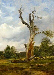The Blasted Tree, ca 1838 (olja på duk)