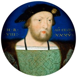 Porträtt av kung Henrik VIII av England, ca. 1525