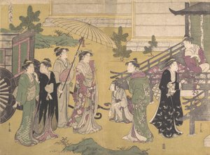 Vad är baksidan av Fuji? 1790. av Hosoda Eishi