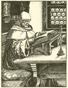 Från Otto Of The Silver Hand (gravyr)
