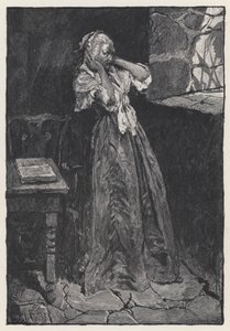 Marie Antoinette i fängelset i tempeltornet