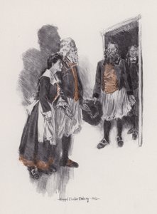 Illustration för Evangeline, A Tale of Arcadie, av Henry Wadsworth Longfellow (litho)