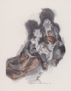 Henry Wadsworth Longfellow (litho)swedish による Evangeline, A Tale of Arcadie のイラスト