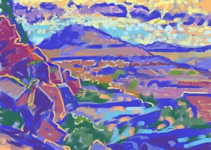 Land and Light, Sedona (datorkonst)