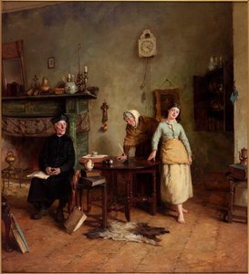 Den egensinniga dottern, 1878 av Howard Helmick