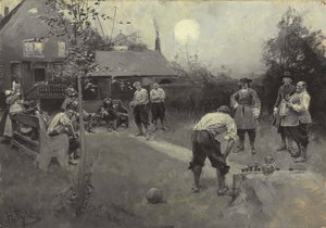 Bowling av Howard Pyle