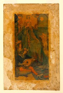 The Fairy Morgana, från "North Folk Legends of the Sea" av Howard Pyle, publicerad i Harper