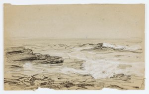 Utan titel (strandlinje) av Howard Russell Butler