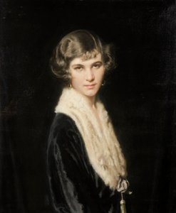 Porträtt av Elizabeth Woodville (olja på duk)