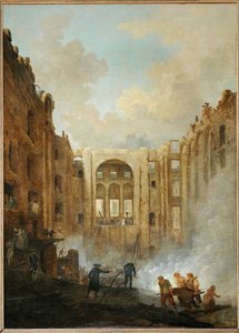 Branden på Palais Royal i ...
