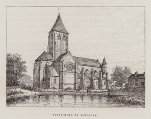 Notre-Dame De Blecourt (gravyr) av Hubert Clerget
