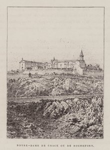 Notre-Dame De Grace Ou De Rochefort (gravyr) av Hubert Clerget