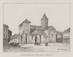 Notre-Dame Des Miracles, A Mauriac (gravyr) av Hubert Clerget