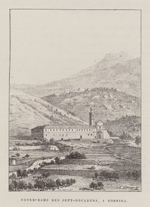 Notre-Dame Des Sept-Douleurs, A Corbara (gravyr) av Hubert Clerget