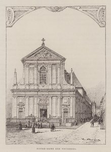 Notre-Dame Des Victoires (gravyr) av Hubert Clerget
