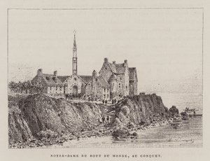 Notre-Dame Du Bout Du Monde, Au Conquet (gravyr) av Hubert Clerget