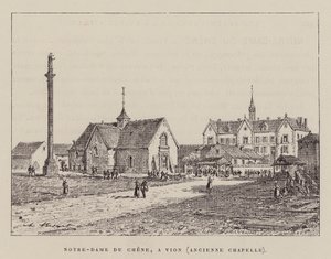 Notre-Dame Du Chene, A Vion, Ancienne Chapelle (gravyr) av Hubert Clerget