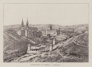 Notre-Dame Du Remede, En Frigolet (gravyr) av Hubert Clerget