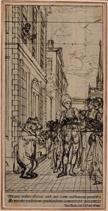 Studie till vinjett-frontispiece i Poncelets "Principes Generaux Pour Servir à l