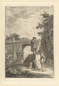 Triumfbågen.n.d. av Hubert Robert