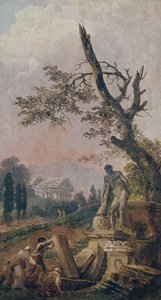Ruins  av Hubert Robert