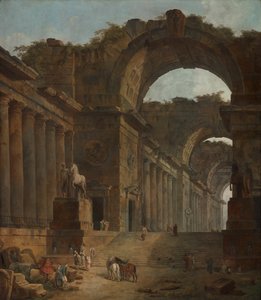 Fontänerna av Hubert Robert