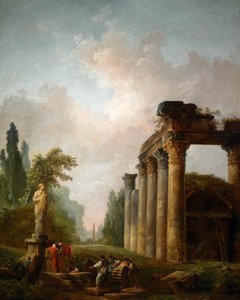 Ruinen av Hubert Robert