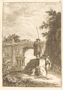 Triumfbågen av Hubert Robert