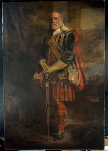 John Gordon från Glenbucket av Hubert von (studio of) Herkomer