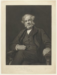 Porträtt av James Staats Forbes av Hubert von Herkomer (signed by artist)