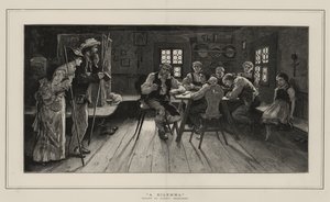 Ett dilemma av Hubert von Herkomer