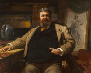 H. H. Richardson, 1886. av Hubert von Herkomer