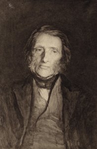 John Ruskin (1819-1900), engelsk författare, konstkritiker, konstnär och samhällstänkare av Hubert von Herkomer