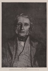 John Ruskin av Hubert von Herkomer