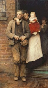 På strejk, c.1891