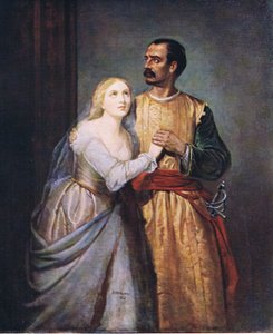 Othello och Desdemona