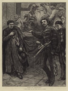 Rom, i helgedomen av Hubert von Herkomer