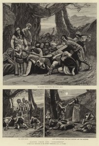 Scener från Sorceress av Hubert von Herkomer