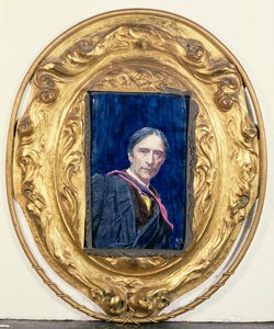 Självporträtt av konstnären, 1878 (olja) av Hubert von Herkomer