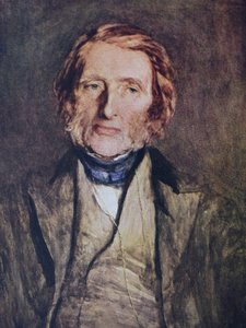 porträtt av John Ruskin av Hubert von Herkomer