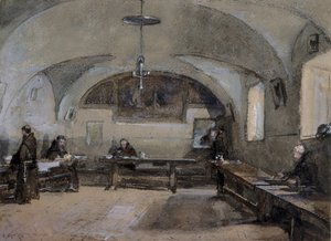 Interiör av Kapucinerklostret i Albano av Hugh Carter